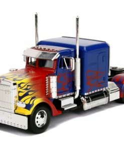 Jada Toys Transformers (2007) - Optimus Prime T1 1:24 Hollywood Ride