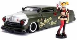 Jada Toys DC Comics Bombshells - Harley Quinn 1951 Mercury 1:24 Scale Hollywood Rides Diecast Vehicle
