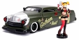 Jada Toys DC Comics Bombshells - Harley Quinn 1951 Mercury 1:24 Scale Hollywood Rides Diecast Vehicle 1 Jada Toys DC Comics Bombshells - Harley Quinn 1951 Mercury 1:24 Scale Hollywood Rides Diecast Vehicle
