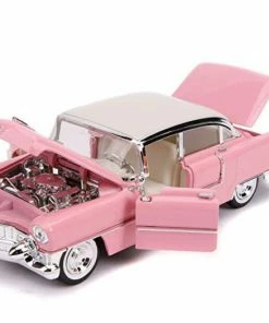 Jada Toys Elvis - 1955 Cadillac Fleetwood 1:24 Scale Hollywood Ride With Elvis Figure