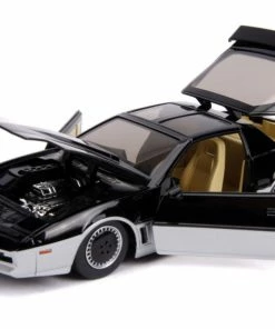 Jada Toys Diecast Cars Knight Rider - K.A.R.R. 1982 Pontiac Firebird 1:24 Scale Hollywood Ride