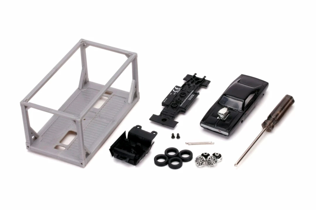 Jada Toys Fast And Furious - Dom's Dodge Charger 1:55 Scale Diecast Model Kit Diecast Cars 3 Jada Toys Fast And Furious - Dom's Dodge Charger 1:55 Scale Diecast Model Kit Diecast Cars