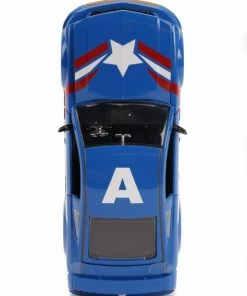 Jada Toys Captain America - 2006 Ford Mustang GT 1:24 Scale Hollywood Ride 31 Jada Toys Captain America - 2006 Ford Mustang GT 1:24 Scale Hollywood Ride