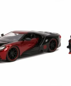 Jada Toys Marvel Comics - Miles Morales 2017 Ford GT 1:24 Scale Hollywood Ride