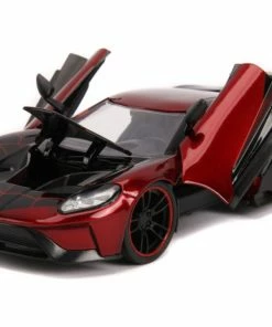 Jada Toys Marvel Comics - Miles Morales 2017 Ford GT 1:24 Scale Hollywood Ride 29 Jada Toys Marvel Comics - Miles Morales 2017 Ford GT 1:24 Scale Hollywood Ride