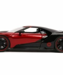 Jada Toys Marvel Comics - Miles Morales 2017 Ford GT 1:24 Scale Hollywood Ride 31 Jada Toys Marvel Comics - Miles Morales 2017 Ford GT 1:24 Scale Hollywood Ride