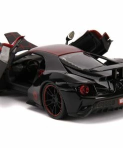 Jada Toys Marvel Comics - Miles Morales 2017 Ford GT 1:24 Scale Hollywood Ride 34 Jada Toys Marvel Comics - Miles Morales 2017 Ford GT 1:24 Scale Hollywood Ride