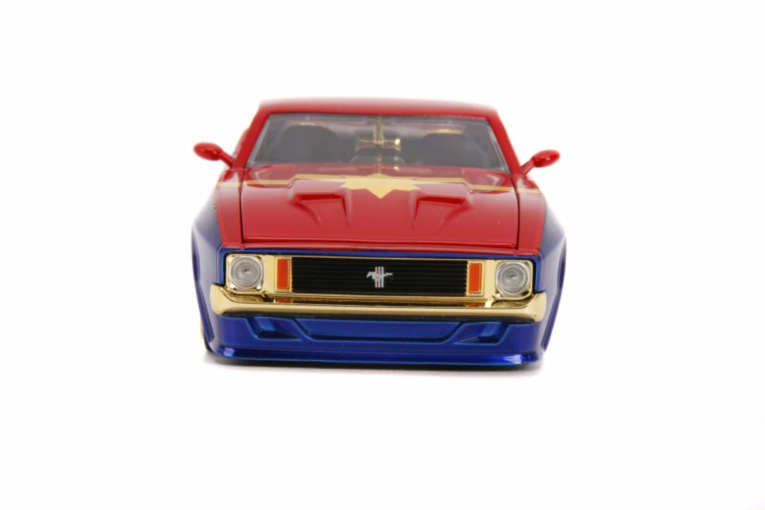 Jada Toys Captain Marvel - 1973 Ford Mustang Mach 1 1:24 Scale Hollywood Ride 5 Jada Toys Captain Marvel - 1973 Ford Mustang Mach 1 1:24 Scale Hollywood Ride