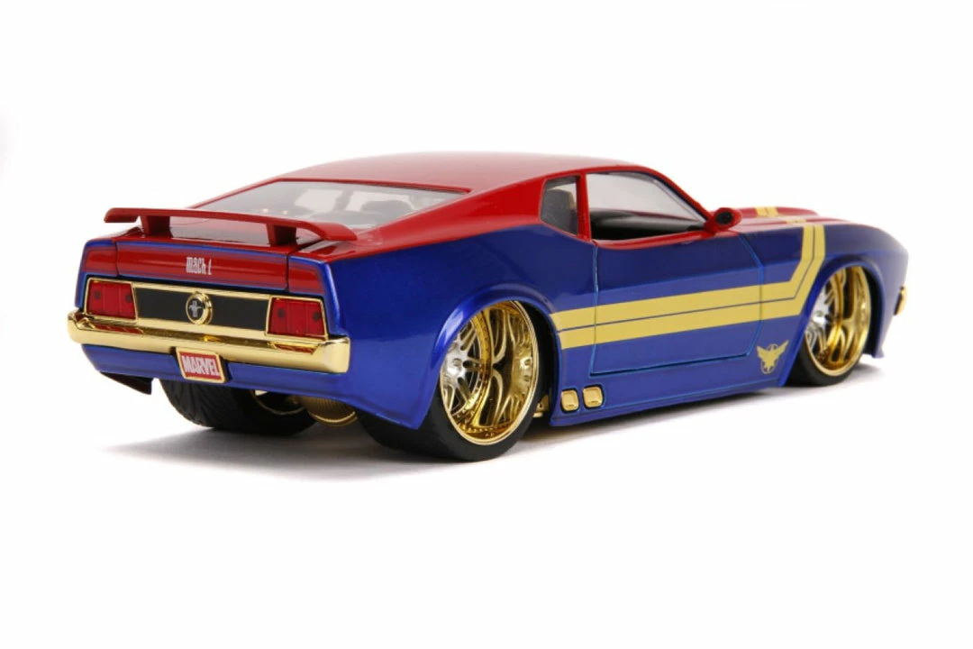 Jada Toys Captain Marvel - 1973 Ford Mustang Mach 1 1:24 Scale Hollywood Ride 9 Jada Toys Captain Marvel - 1973 Ford Mustang Mach 1 1:24 Scale Hollywood Ride