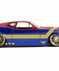 Jada Toys Captain Marvel - 1973 Ford Mustang Mach 1 1:24 Scale Hollywood Ride 29 Jada Toys Captain Marvel - 1973 Ford Mustang Mach 1 1:24 Scale Hollywood Ride