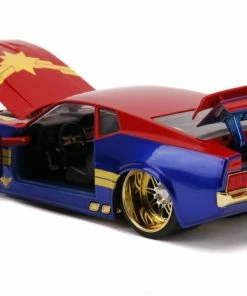 Jada Toys Captain Marvel - 1973 Ford Mustang Mach 1 1:24 Scale Hollywood Ride 33 Jada Toys Captain Marvel - 1973 Ford Mustang Mach 1 1:24 Scale Hollywood Ride