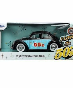 Jada Toys I Love The - 50's 1959 Volkswagon Beetle 1:24 Scale Diecast Cars