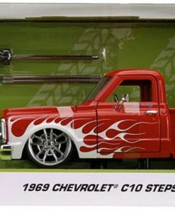 Jada Toys Just Trucks - 1969 Chevy C10 Stepside 1:24 Scale Diecast Cars