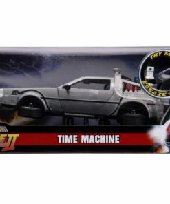 Jada Toys Back To The Future Part II - Delorean 1:24 Scale Hollywood Ride Diecast Cars