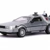 Jada Toys Back To The Future Part II - Delorean 1:24 Scale Hollywood Ride Diecast Cars