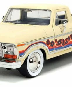 Jada Toys Diecast Cars I Love The - 70's 1979 Ford F150 1:24 Scale