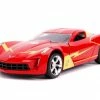 Jada Toys The Flash (comics) - Chevy Corvette Stingray 2009 1:32 Scale Hollywood Ride Diecast Cars