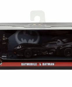 Jada Toys Batman (1989) - Batmobile With Figure 1:32 Scale Hollywood Ride