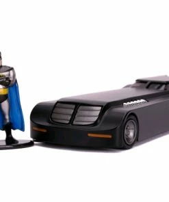 Jada Toys Batman: The Animated Series - Batmobile With Figure 1:32 Scale Hollywood Ride Diecast Cars
