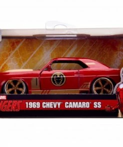 Jada Toys Marvel Comics - Iron Man 1969 Chevy Camaro 1:32 Scale Hollywood Ride