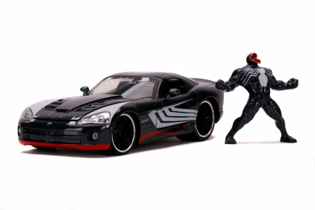 Jada Toys Diecast Cars Venom - '08 Dodge Viper SRT 10 With Venom 1:24 Scale Hollywood Ride 1 Jada Toys Diecast Cars Venom - '08 Dodge Viper SRT 10 With Venom 1:24 Scale Hollywood Ride