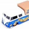 Jada Toys Sesame Street - '63 VW Bus W/Cookie Monster 1:24 Scale Hollywood Ride
