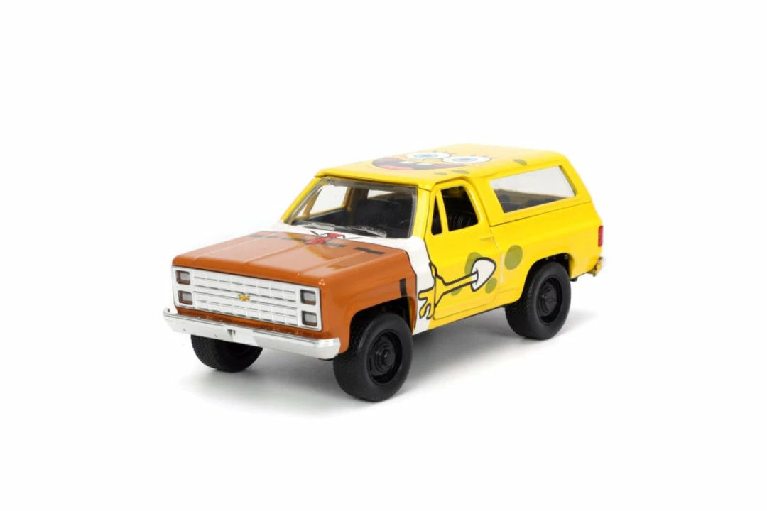 Jada Toys SpongeBob SquarePants - 1980 Chevy K5 Blazer With SpongeBob 1:32 Scale Hollywood Ride 5 Jada Toys SpongeBob SquarePants - 1980 Chevy K5 Blazer With SpongeBob 1:32 Scale Hollywood Ride