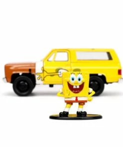 Jada Toys SpongeBob SquarePants - 1980 Chevy K5 Blazer With SpongeBob 1:32 Scale Hollywood Ride 19 Jada Toys SpongeBob SquarePants - 1980 Chevy K5 Blazer With SpongeBob 1:32 Scale Hollywood Ride