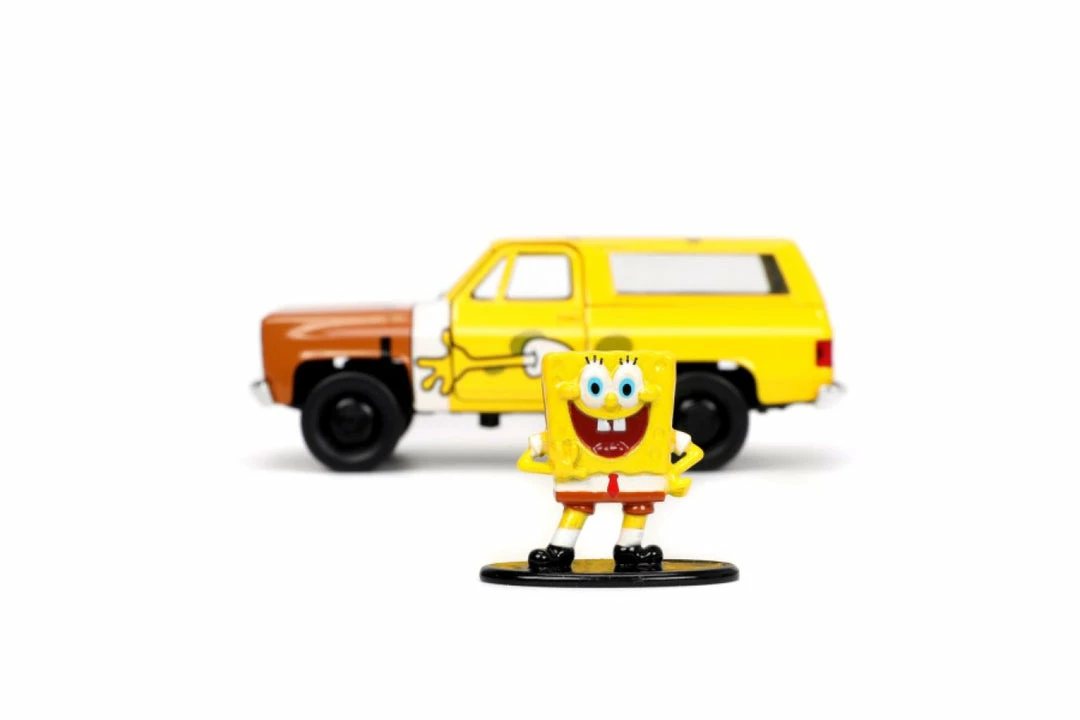Jada Toys SpongeBob SquarePants - 1980 Chevy K5 Blazer With SpongeBob 1:32 Scale Hollywood Ride 6 Jada Toys SpongeBob SquarePants - 1980 Chevy K5 Blazer With SpongeBob 1:32 Scale Hollywood Ride