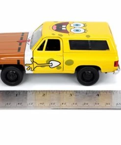 Jada Toys SpongeBob SquarePants - 1980 Chevy K5 Blazer With SpongeBob 1:32 Scale Hollywood Ride 21 Jada Toys SpongeBob SquarePants - 1980 Chevy K5 Blazer With SpongeBob 1:32 Scale Hollywood Ride