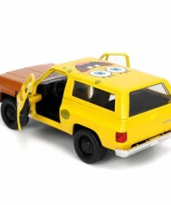 Jada Toys SpongeBob SquarePants - 1980 Chevy K5 Blazer With SpongeBob 1:32 Scale Hollywood Ride 23 Jada Toys SpongeBob SquarePants - 1980 Chevy K5 Blazer With SpongeBob 1:32 Scale Hollywood Ride