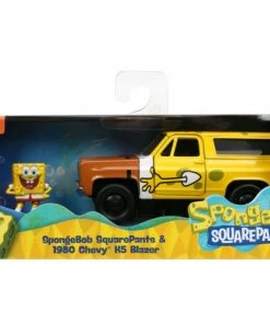 Jada Toys SpongeBob SquarePants - 1980 Chevy K5 Blazer With SpongeBob 1:32 Scale Hollywood Ride 26 Jada Toys SpongeBob SquarePants - 1980 Chevy K5 Blazer With SpongeBob 1:32 Scale Hollywood Ride