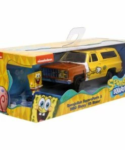 Jada Toys SpongeBob SquarePants - 1980 Chevy K5 Blazer With SpongeBob 1:32 Scale Hollywood Ride 27 Jada Toys SpongeBob SquarePants - 1980 Chevy K5 Blazer With SpongeBob 1:32 Scale Hollywood Ride