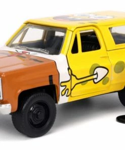 Jada Toys SpongeBob SquarePants - 1980 Chevy K5 Blazer With SpongeBob 1:32 Scale Hollywood Ride