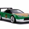 Jada Toys Power Rangers - '02 Honda NSX Type R Green 1:32 Scale Hollywood Ride Diecast Cars