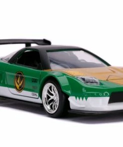 Jada Toys Power Rangers - '02 Honda NSX Type R Green 1:32 Scale Hollywood Ride Diecast Cars