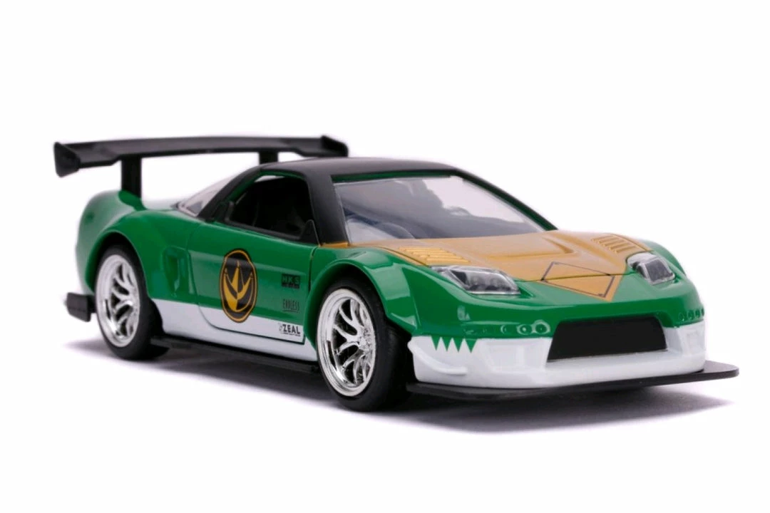Jada Toys Power Rangers - '02 Honda NSX Type R Green 1:32 Scale Hollywood Ride Diecast Cars 1 Jada Toys Power Rangers - '02 Honda NSX Type R Green 1:32 Scale Hollywood Ride Diecast Cars