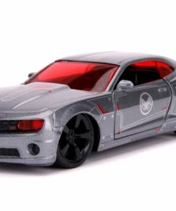 Jada Toys Diecast Cars Marvel Comics - War Machine 2010 Chevy Camaro SS 1:32 Scale Hollywood Ride