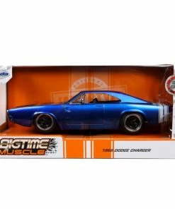 Jada Toys Big Time Muscle - 1968 Dodge Charge 1:24 Scale Diecast Cars