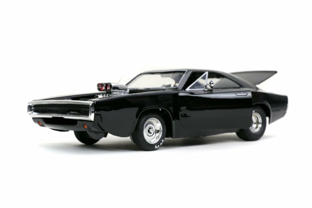 Jada Toys Fast And Furious 9: The Fast Saga - 1970 Dodge Charger Black 1:24 Scale Hollywood Ride Diecast Cars 3 Jada Toys Fast And Furious 9: The Fast Saga - 1970 Dodge Charger Black 1:24 Scale Hollywood Ride Diecast Cars
