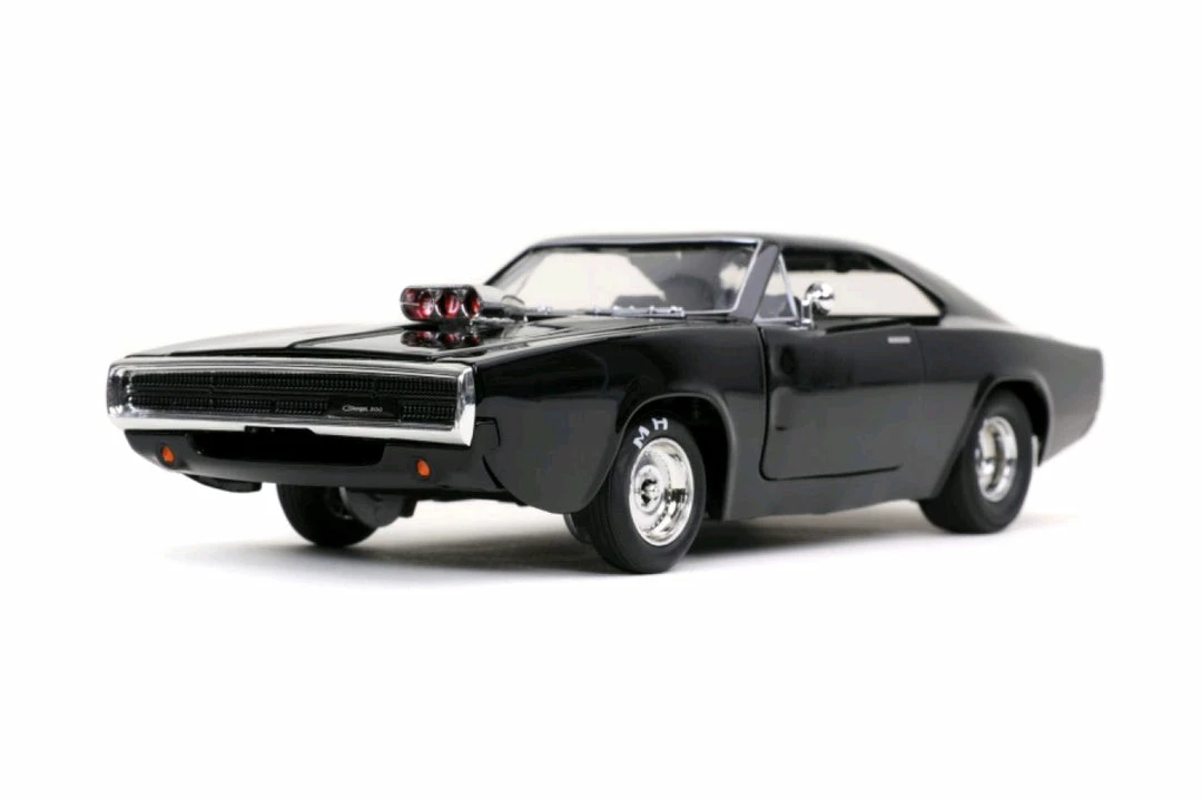 Jada Toys Fast And Furious 9: The Fast Saga - 1970 Dodge Charger Black 1:24 Scale Hollywood Ride Diecast Cars 1 Jada Toys Fast And Furious 9: The Fast Saga - 1970 Dodge Charger Black 1:24 Scale Hollywood Ride Diecast Cars