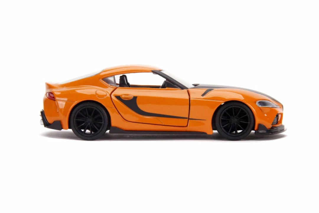 Jada Toys Fast And Furious 9: The Fast Saga - 2020 Toyota Supra Metallic Orange 1:32 Scale Hollywood Ride 2 Jada Toys Fast And Furious 9: The Fast Saga - 2020 Toyota Supra Metallic Orange 1:32 Scale Hollywood Ride