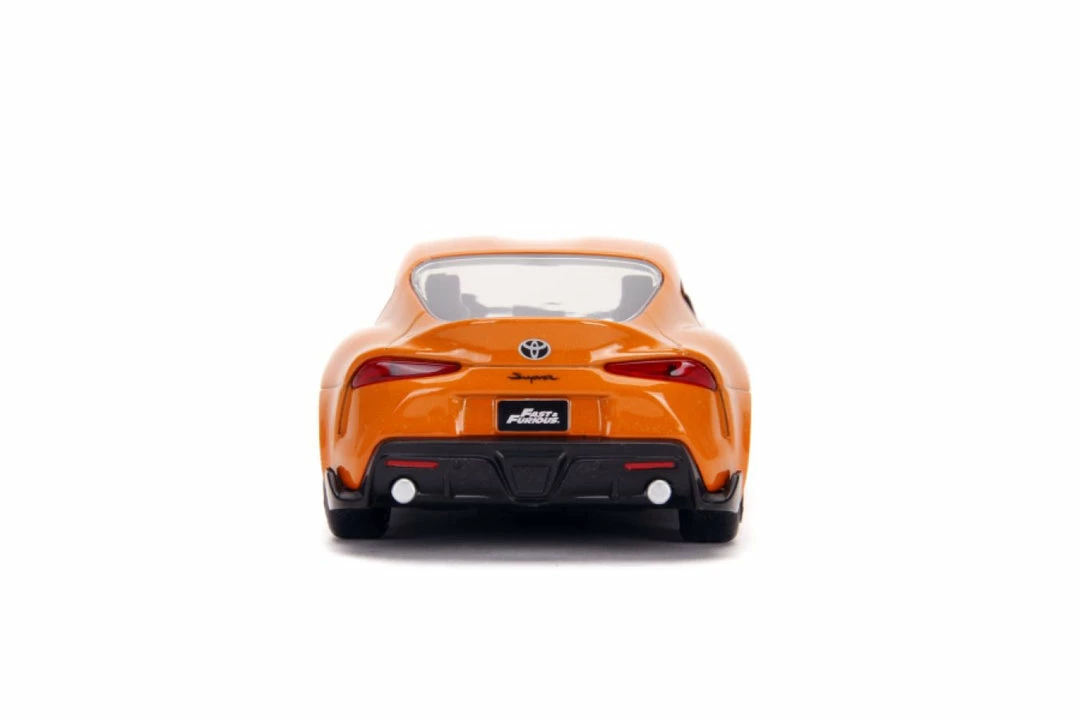 Jada Toys Fast And Furious 9: The Fast Saga - 2020 Toyota Supra Metallic Orange 1:32 Scale Hollywood Ride 3 Jada Toys Fast And Furious 9: The Fast Saga - 2020 Toyota Supra Metallic Orange 1:32 Scale Hollywood Ride
