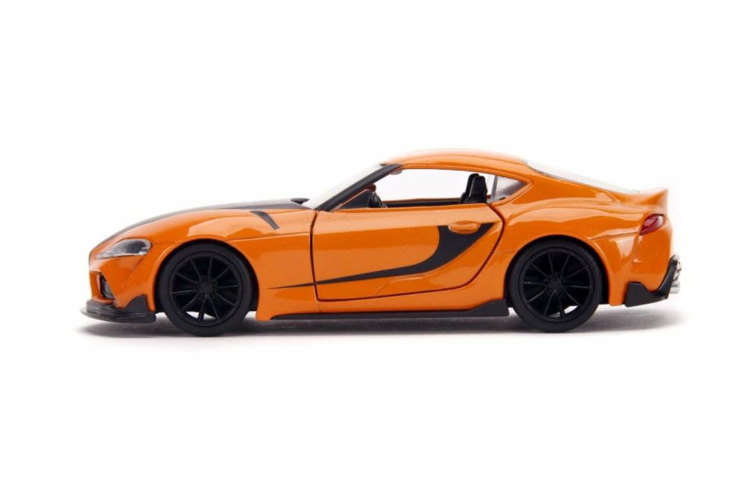 Jada Toys Fast And Furious 9: The Fast Saga - 2020 Toyota Supra Metallic Orange 1:32 Scale Hollywood Ride 4 Jada Toys Fast And Furious 9: The Fast Saga - 2020 Toyota Supra Metallic Orange 1:32 Scale Hollywood Ride