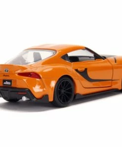 Jada Toys Fast And Furious 9: The Fast Saga - 2020 Toyota Supra Metallic Orange 1:32 Scale Hollywood Ride 18 Jada Toys Fast And Furious 9: The Fast Saga - 2020 Toyota Supra Metallic Orange 1:32 Scale Hollywood Ride