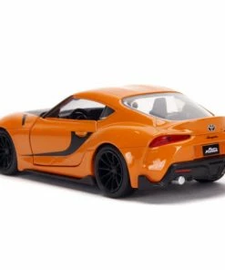 Jada Toys Fast And Furious 9: The Fast Saga - 2020 Toyota Supra Metallic Orange 1:32 Scale Hollywood Ride 19 Jada Toys Fast And Furious 9: The Fast Saga - 2020 Toyota Supra Metallic Orange 1:32 Scale Hollywood Ride