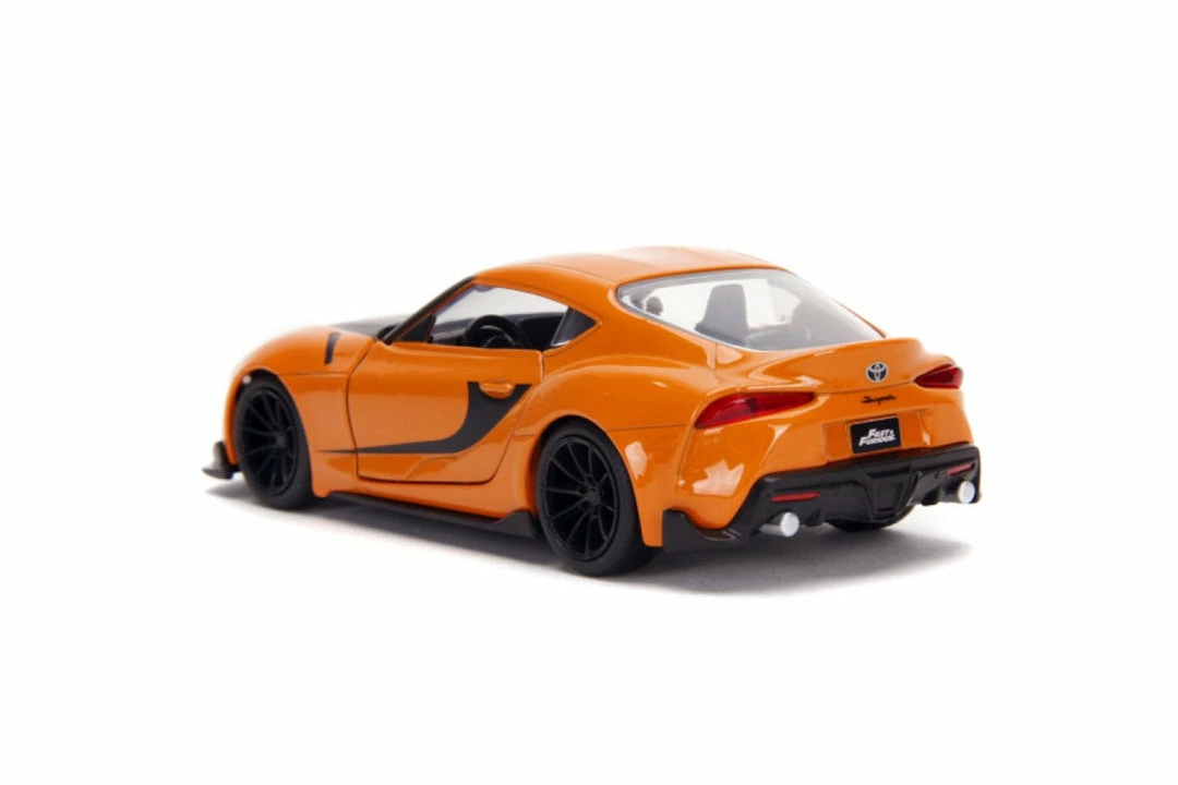 Jada Toys Fast And Furious 9: The Fast Saga - 2020 Toyota Supra Metallic Orange 1:32 Scale Hollywood Ride 7 Jada Toys Fast And Furious 9: The Fast Saga - 2020 Toyota Supra Metallic Orange 1:32 Scale Hollywood Ride