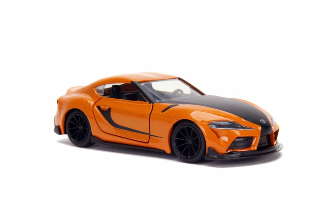 Jada Toys Fast And Furious 9: The Fast Saga - 2020 Toyota Supra Metallic Orange 1:32 Scale Hollywood Ride 9 Jada Toys Fast And Furious 9: The Fast Saga - 2020 Toyota Supra Metallic Orange 1:32 Scale Hollywood Ride