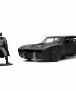 Jada Toys The Batman - Batmobile With Batman 1:32 Scale Hollywood Ride Diecast Cars