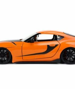 Jada Toys Diecast Cars Fast And Furious 9: The Fast Saga - 2020 Toyota Supra Metallic Orange 1:24 Scale Hollywood Ride 16 Jada Toys Diecast Cars Fast And Furious 9: The Fast Saga - 2020 Toyota Supra Metallic Orange 1:24 Scale Hollywood Ride